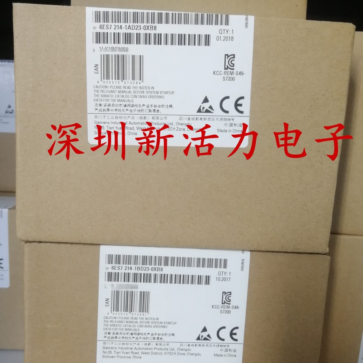 ������CPU 224 CN S7-200CN SIMATIC ԭװ 6ES7 214-1AD23-0XB8