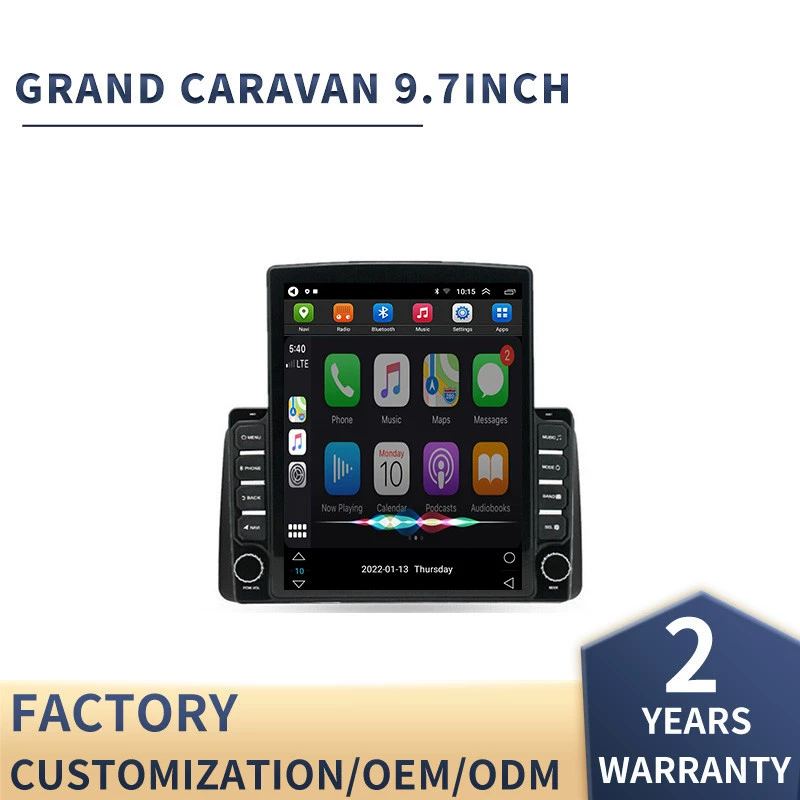 Для Grand Jetron Android навигатор Grand Caravan 9,7-дюймовый реверсивный видеоаппарат