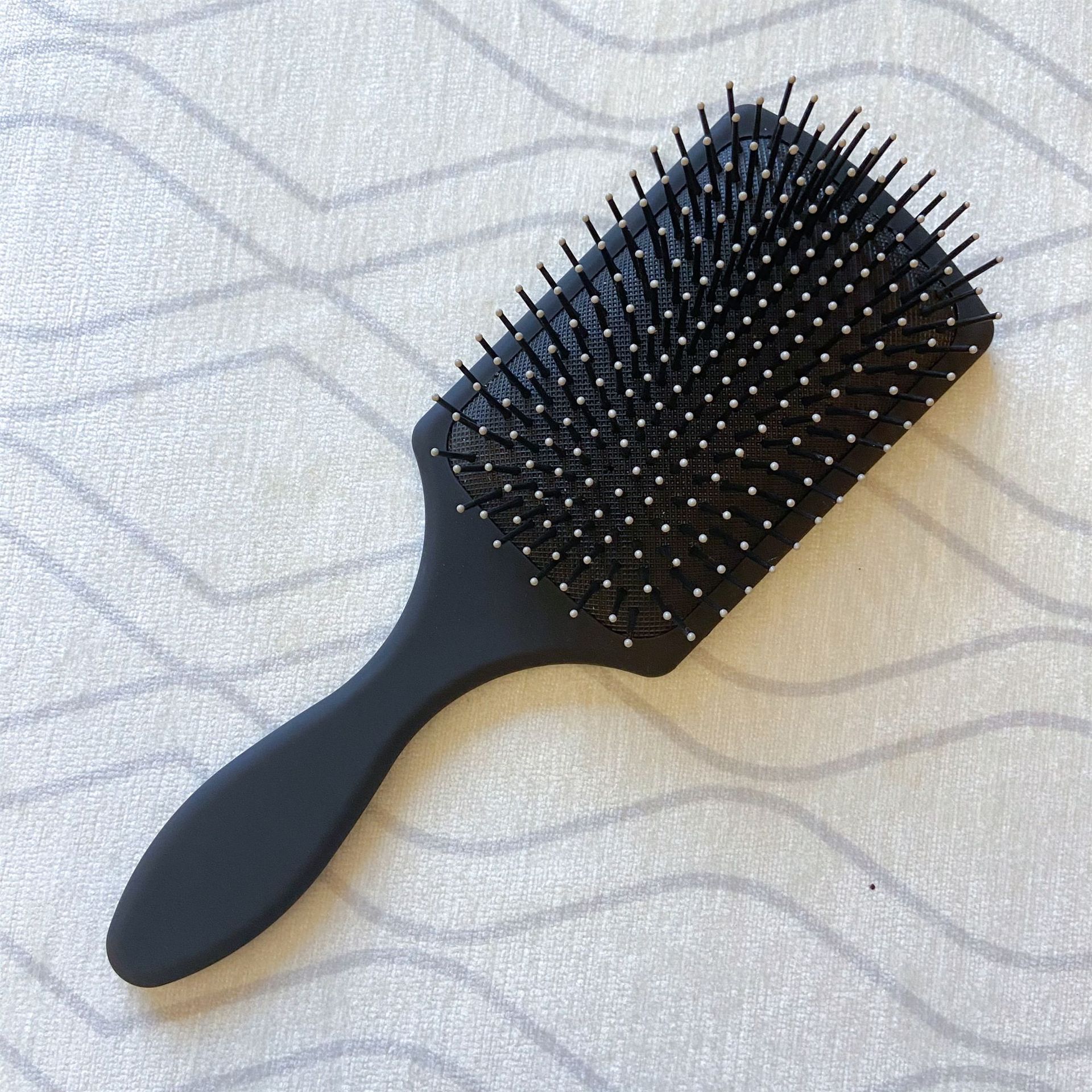 Cabeza cuadrada placa grande cojín de aire peine hembra de plástico transfronterizo aguja fina bolsa de aire peine de pelo liso cabeza del cuero cabelludo masaje peine