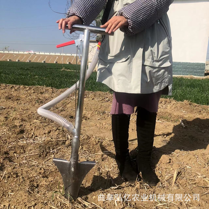 20L背包款果园施肥铲树苗根部精准下肥铲硬地菜园玉米蔬菜追肥铲