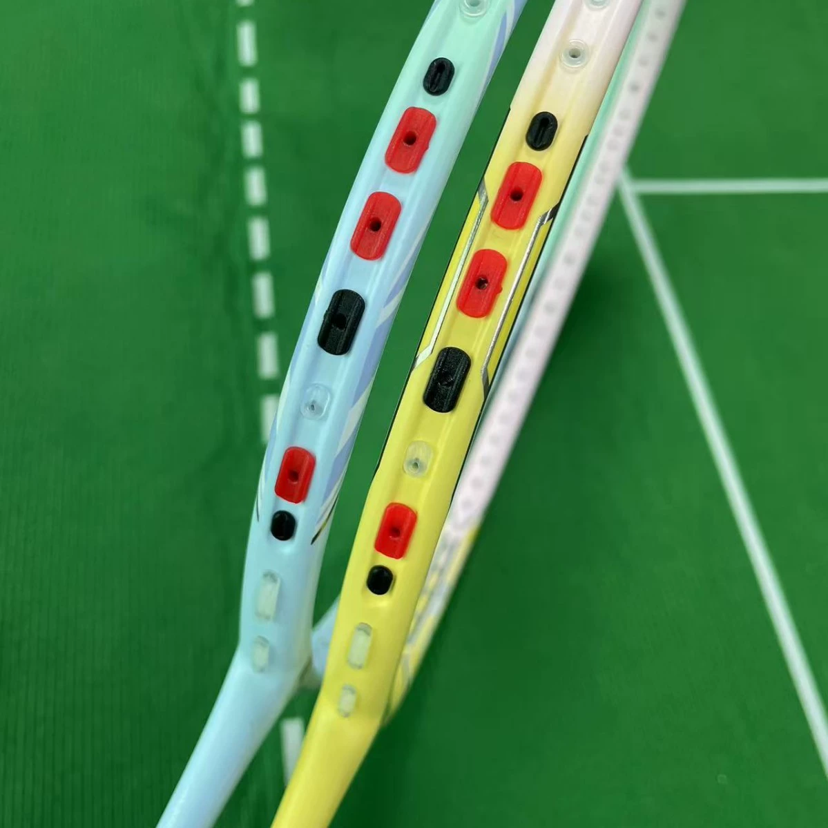 Защита для ракетки для бадминтона, Т-образная L-образная защитная трубка для ракетки, защита от обрушения, рамка ракетки, нейлон 12, стильный материал