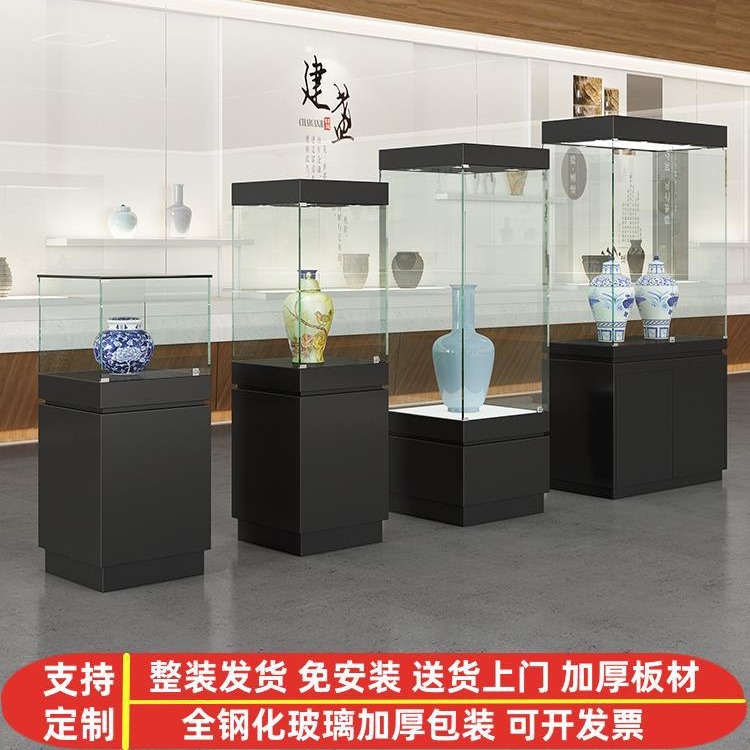 玻璃柜展示柜珠宝首饰柜台展览陈列柜博物馆文物展台展柜货柜储物