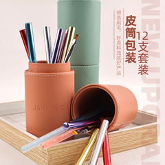 Factory wholesale candy color nail art pen set trendy sweep pen phototherapy pen coloring pen smudging pen autumn chrysanthemum brush