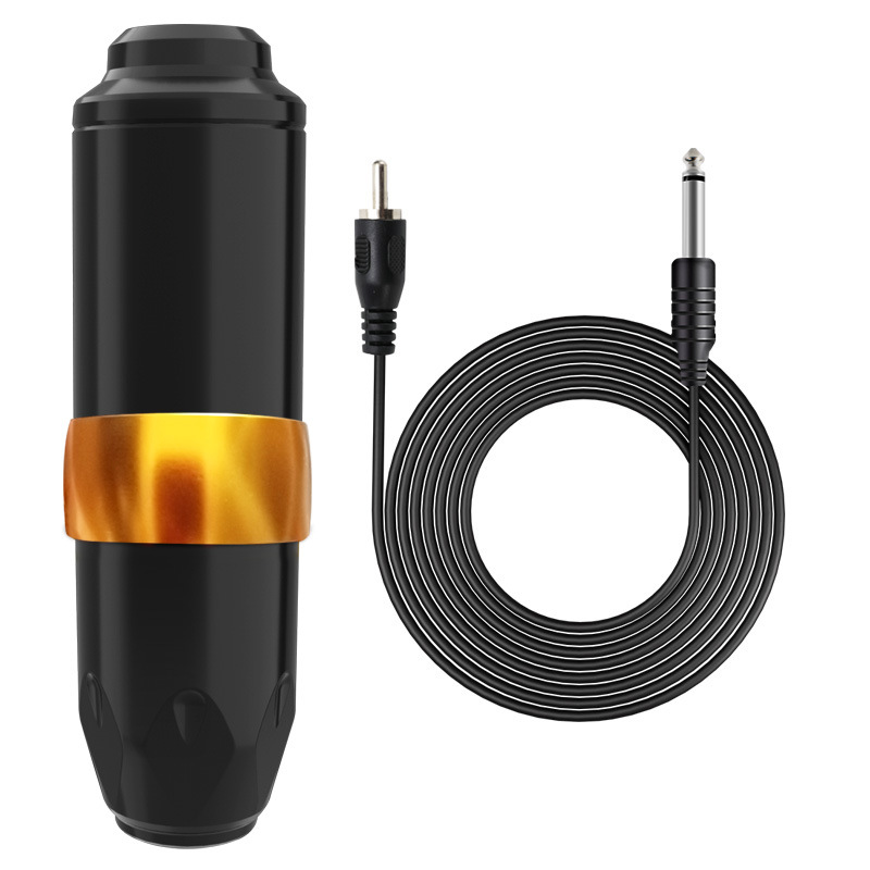 Máquina de tatuaje de motor de cohete línea de corte para principiantes equipo de tatuaje de niebla máquina todo en uno Xia 'an pluma de plástico de tatuaje de motor