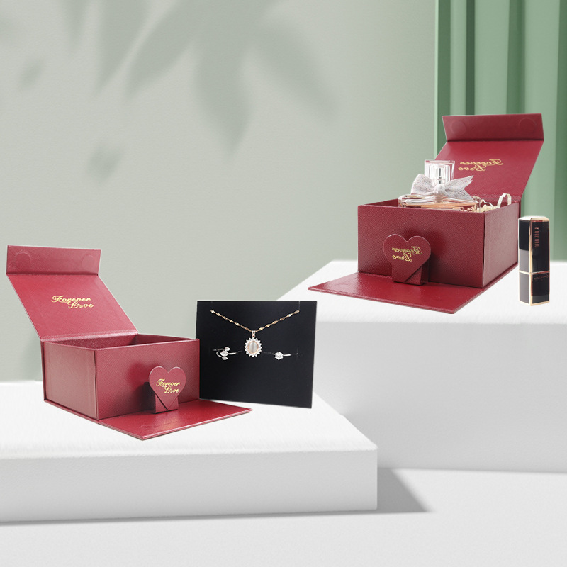 Rose Gift Box, Gift Box, Watch Box, Chinese Valentine's Day 520 Jewelry Box, Lipstick Box, Perfume Gift Box, Jewelry Box