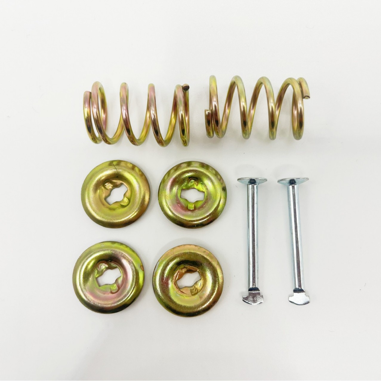 Aplicable a Toyota Nissan Mazda Honda tambor freno delantero pin pin remaches resorte reparación