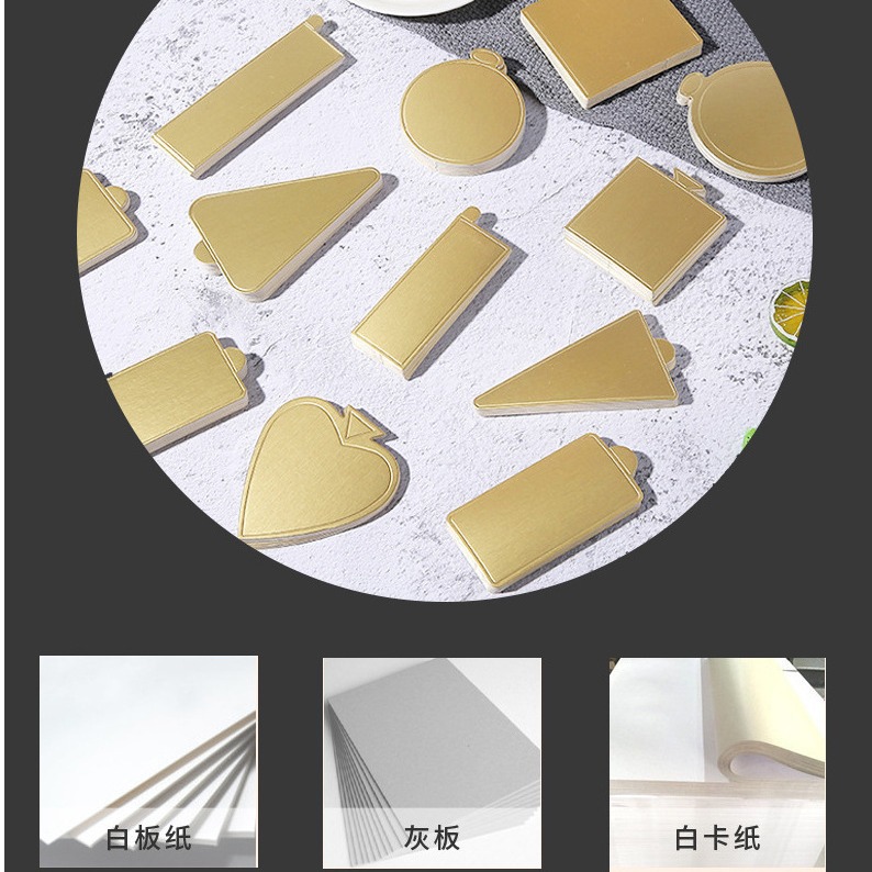 25 tapetes para pastel plateados de 6 pulgadas al por mayor de fábrica, base dorada para tarjetas, tapete para mousse, base para pastel de encaje de cumpleaños, tapete para hornear