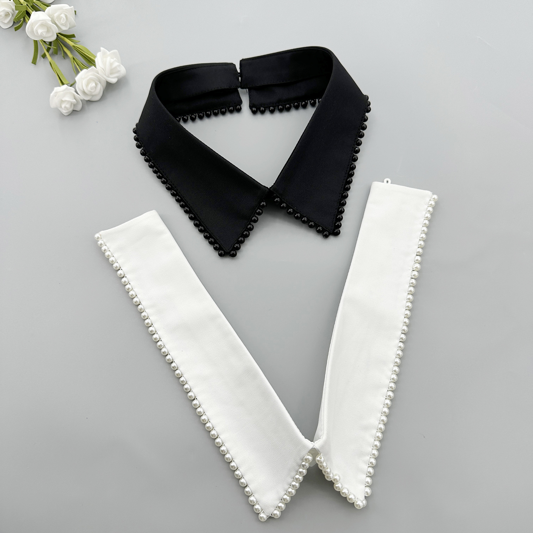 Handmade Bead Classic Fashion Simple Collar Manufacturer Direct Sale Large Self-produced and Sold Clothing Accessories