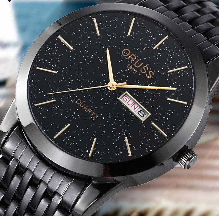 TikTok populäre einfache und elegante Herrenuhr modisch wasserdicht original direkte Lieferung Stahlband Uhr