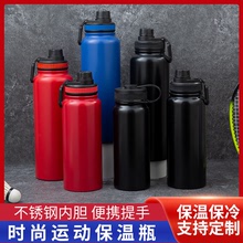 定制304不銹鋼運動瓶便捷直飲嘴口運動水瓶創意運動水杯戶外保溫