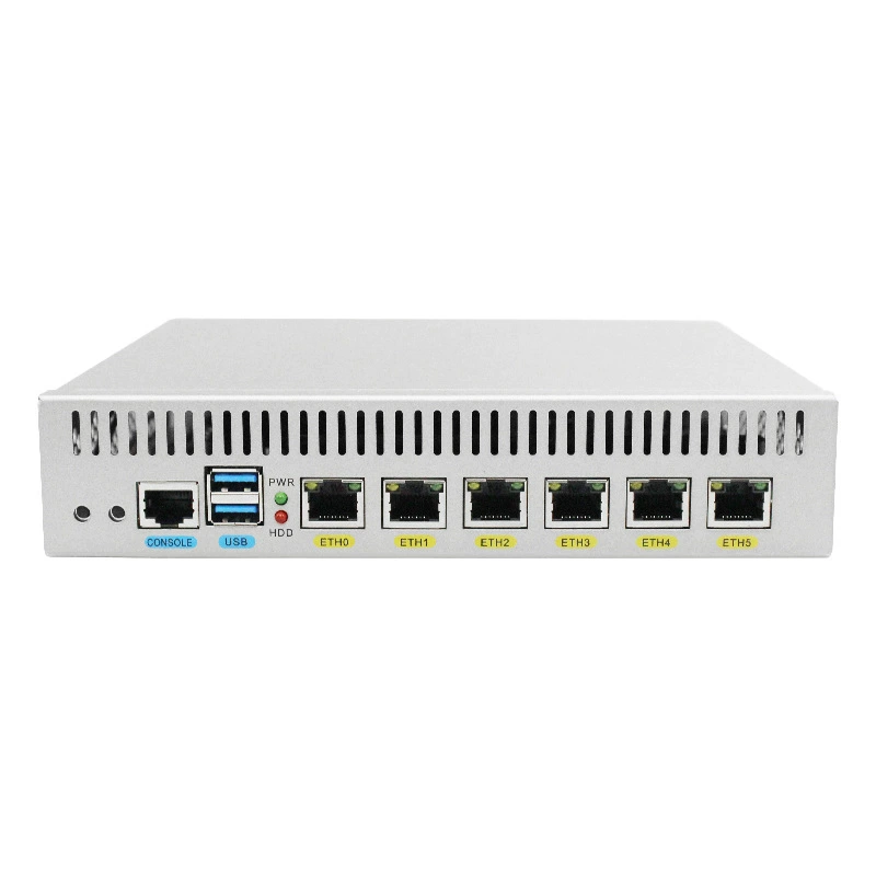 Двойной контроль N5105 четырехъядерный 6 6 сетевых портов Гигабит Road Institute of Control Machine Firewall восьмого поколения 11-го поколения I5 113