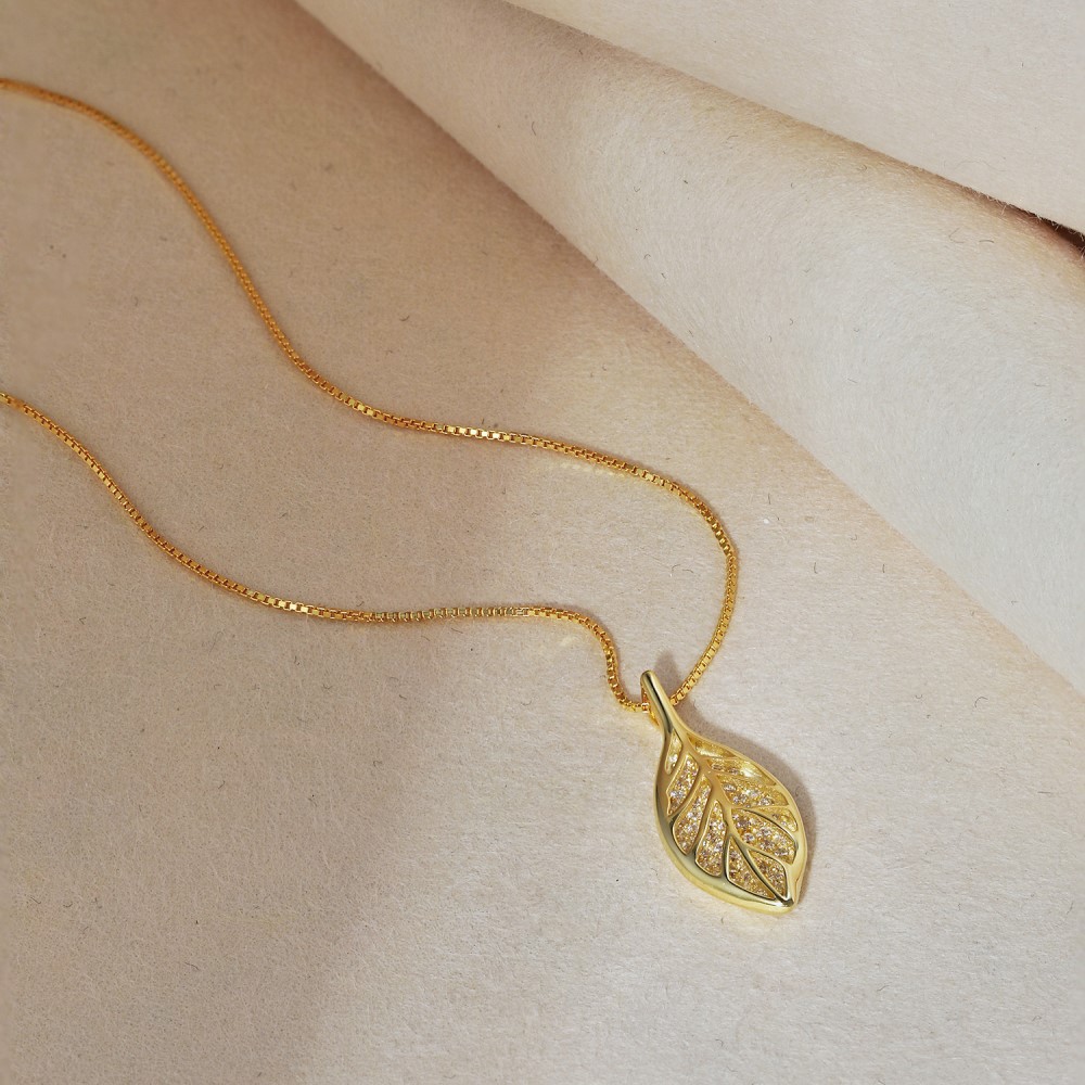 Pendant Necklace Classification 1 Piece 925 Sterling Silver Four Leaf Clover Heart Shape Ginkgo Leaf 925 Sterling Silver Cable Chain Pendant Necklace