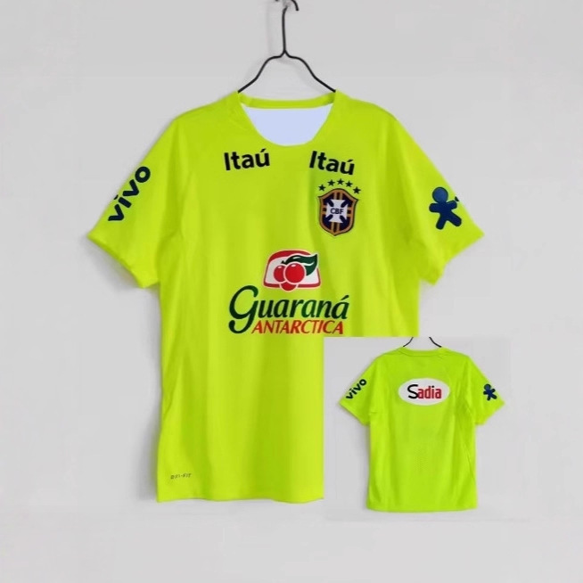 New 2025 Brazilian National Team Training T-Shirt, Neymar Marcelo Heated Breathable T-Shirt