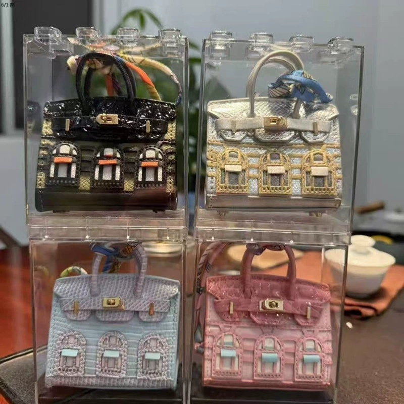 Приливная игровая ручная длинная квадратная прозрачная акрилная витрина коробка модели автомобиля игрушка блок витрина коробка пылезащитная коробка