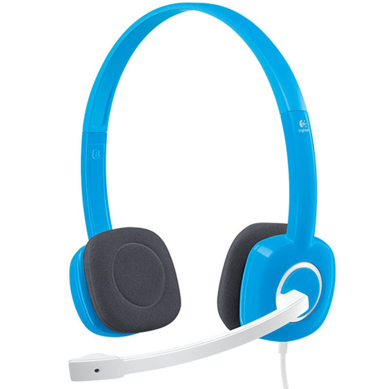 Logitech H151/150 Stereo Headset with Microphone Suitable for Computer Office Use