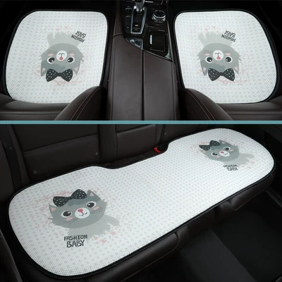 Modelə uyğun (Original) oturacaq örtükləri – Ice Silk Three-Piece Set Seat Cushion - three-piece-set-kitten-default