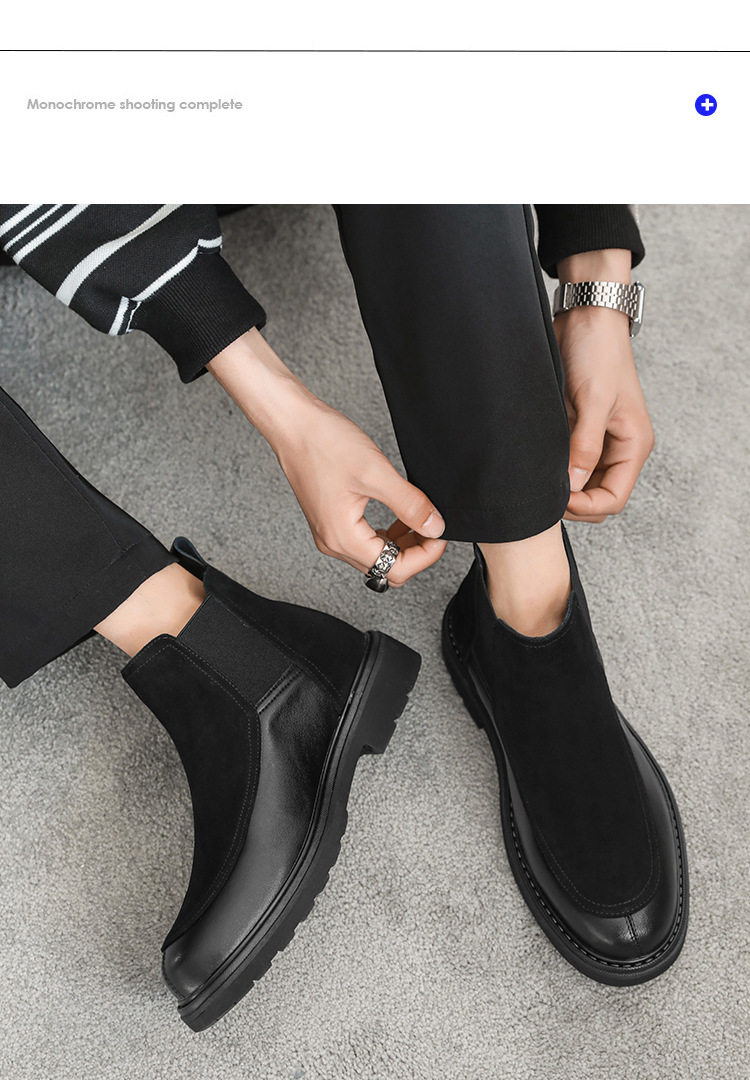 Chelsea boots uomo stivaletti in pelle eleganti e comodi_voghion.com