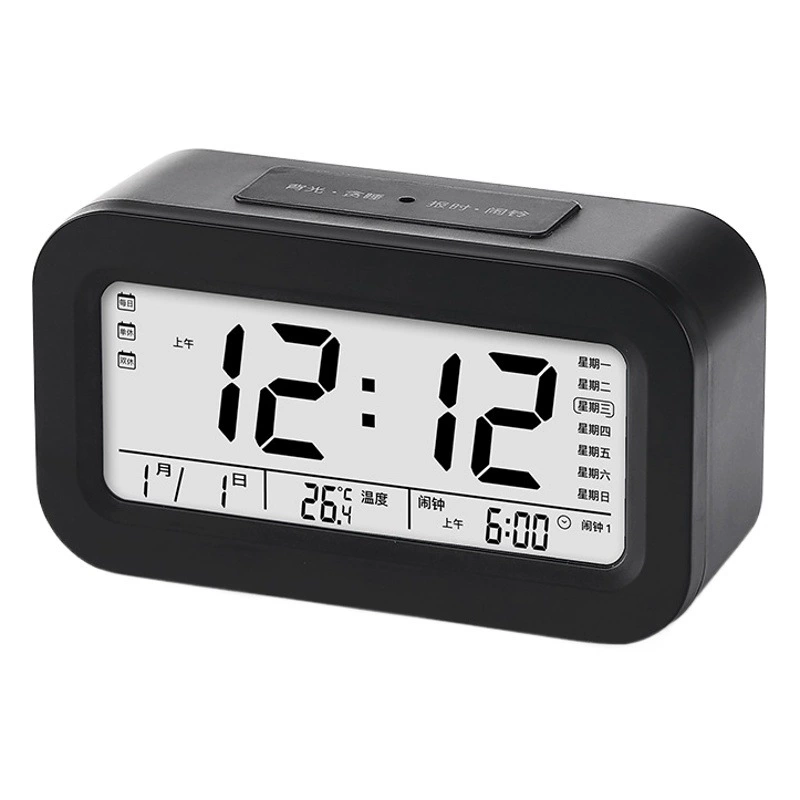 Умный будильник для учащихся средней школы, перезаряжаемый, три режима будильника, голосовое оповещение, бесшумный, светящийся, креативный детский будильник