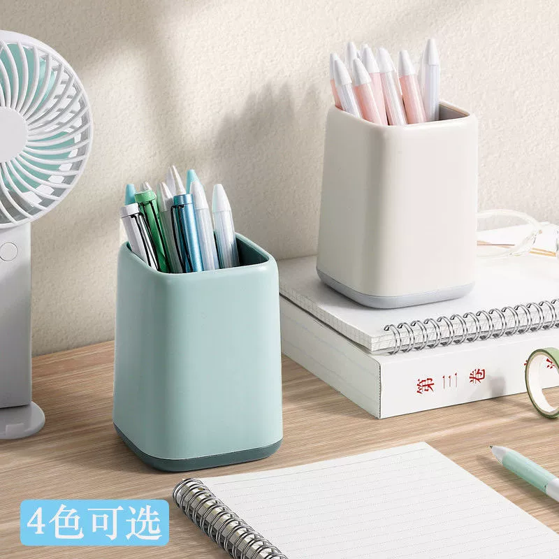 Держатель для ручек, студенческий настольный органайзер для офиса, простой многофункциональный, большой емкости, креативный ствол для ручек, кисточка для макияжа для девочек, скандинавский стиль