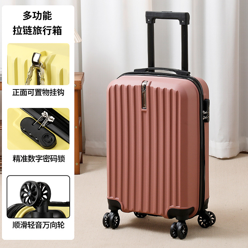 Cross-border New Large Capacity Luggage Gift Trolley Suitcase Universal Wheel Travel Luggage Student Fashion Carry-on Suitcase Wholesale