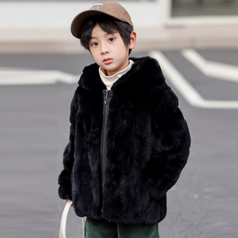 Children's keep warm down jacket for boys, increased thickness