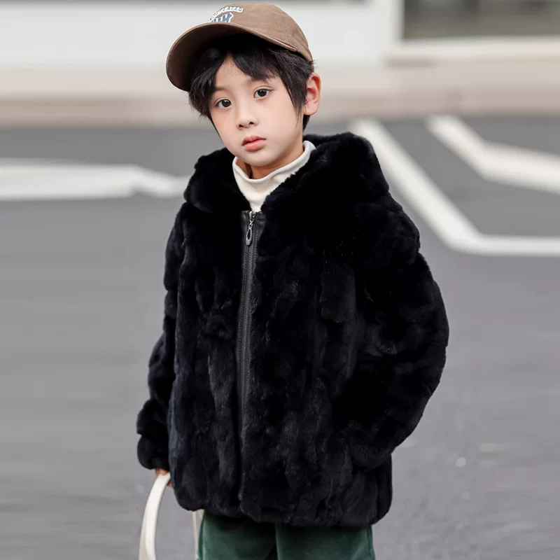 Children's keep warm down jacket for boys, increased thickness