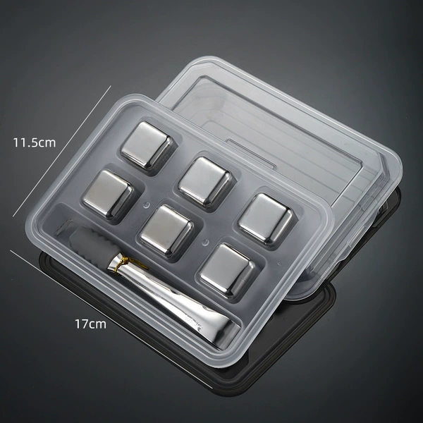 6 capsules in box with silicone clip