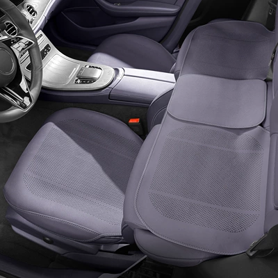 Seat cushion, seat cover | Seat Cushion, Seven-Seater Universal Car - xingheng-purple-3-piece-set-of-front-and-rear-seat-cushions