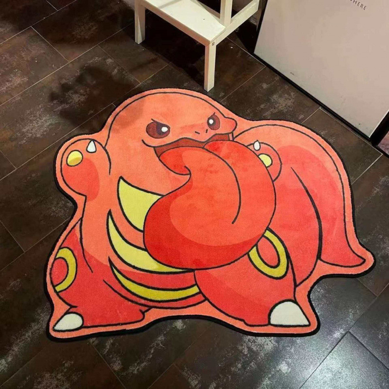 模造カシミヤクロスボーダー漫画カーペットかわいい子供部屋の装飾汚れにくいカーペット浴室浴槽足マット卸売|undefined