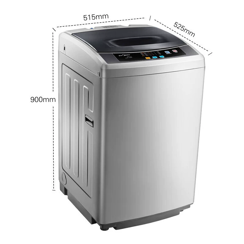 Ми́дэа (Midea) Фиолетовое колесо стиральная машина полностью автоматическая маленькая 6,5 кг глубокая энергоэффективная стирка чистка безразмерного сенсорного управления и имитация ручной работы