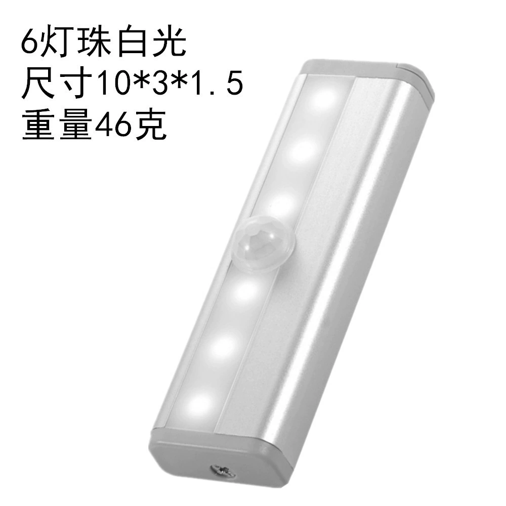 LED-ночник с физиологическим индукционным эффектом для спальни, электромагнитные светильники для гардероба, датчик движения