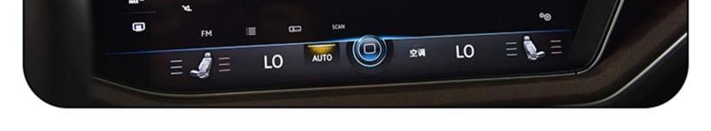 19-25 Volkswagen Touareg Central Control Gear Interior Stickers Car Supplies Modified Special Paint Transparent Tpu Protective Film