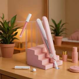 迷你夹板直卷男女两用小型刘海卷发棒宿舍随身便携直板夹器卷发器