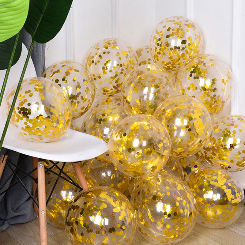 Celebritad en línea boda decoración set de globo de decoración de la marea nacional decoración de la boda del dormitorio de la mujer globo de doble capa globo