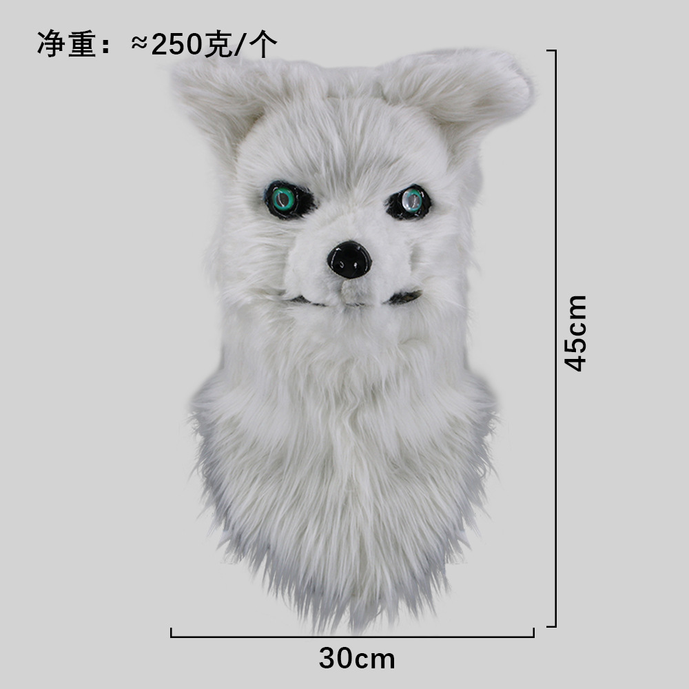 Puede abrir la boca, divertida serie de sombreros de animales, mascarada, máscara de mordida de boca, accesorios de actuación de fiesta de Halloween