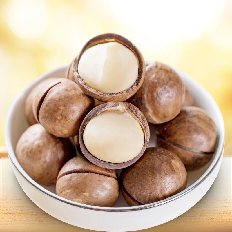 新货夏威夷果带壳送开口器奶油味休闲食品坚果干果零食小吃年货