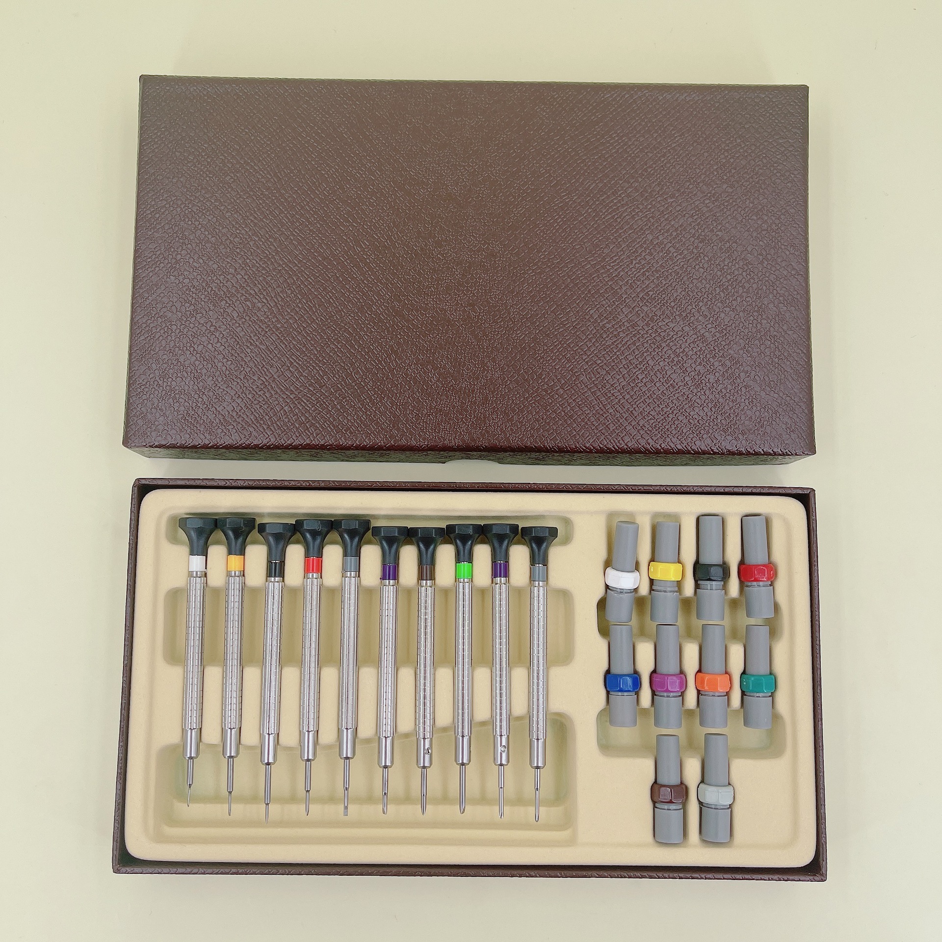 修表工具 好钢口螺丝批 优质螺丝刀 批头硬 十个尺寸 带一个批头