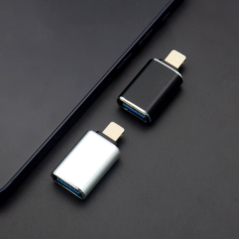 Applicable to Apple iPhone mobile phone USB3.0 conversion head OTG LIGHTNING converter U disk rotor