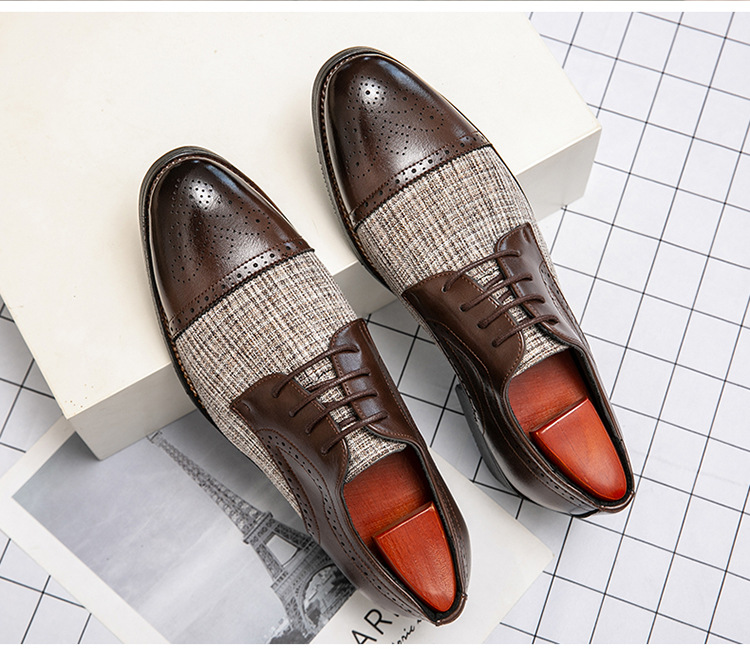 Leather Shoes Black 5