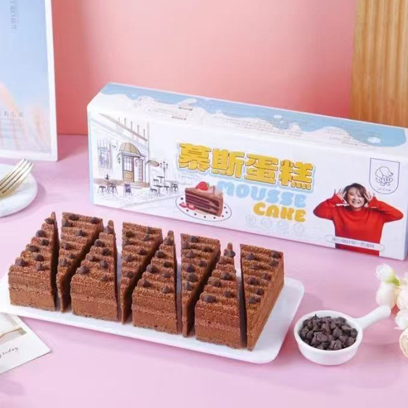 一元西点直角三角慕斯蛋糕提拉米苏摆摊自助餐火锅店用蛋糕甜点|undefined