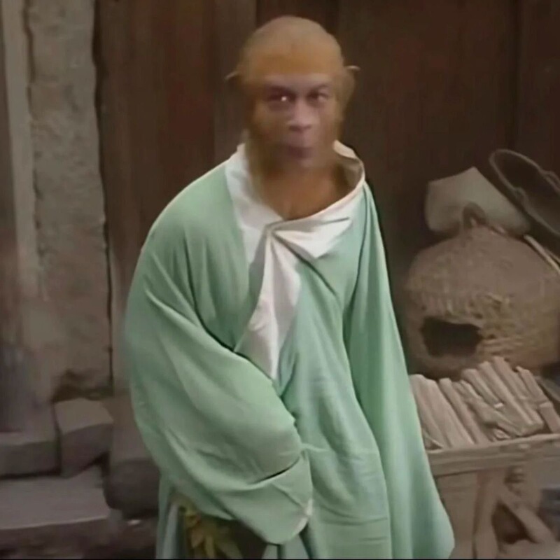 Sun Wukong's Same Style Pajamas, Green Long Shirt, Funny Cos Suit, College Student Winter Quilted Jacket, Home Wear Suit