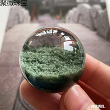 【店铺热销】天然巴西绿幽灵手串手链男绿幽灵聚宝盆散珠单珠直销