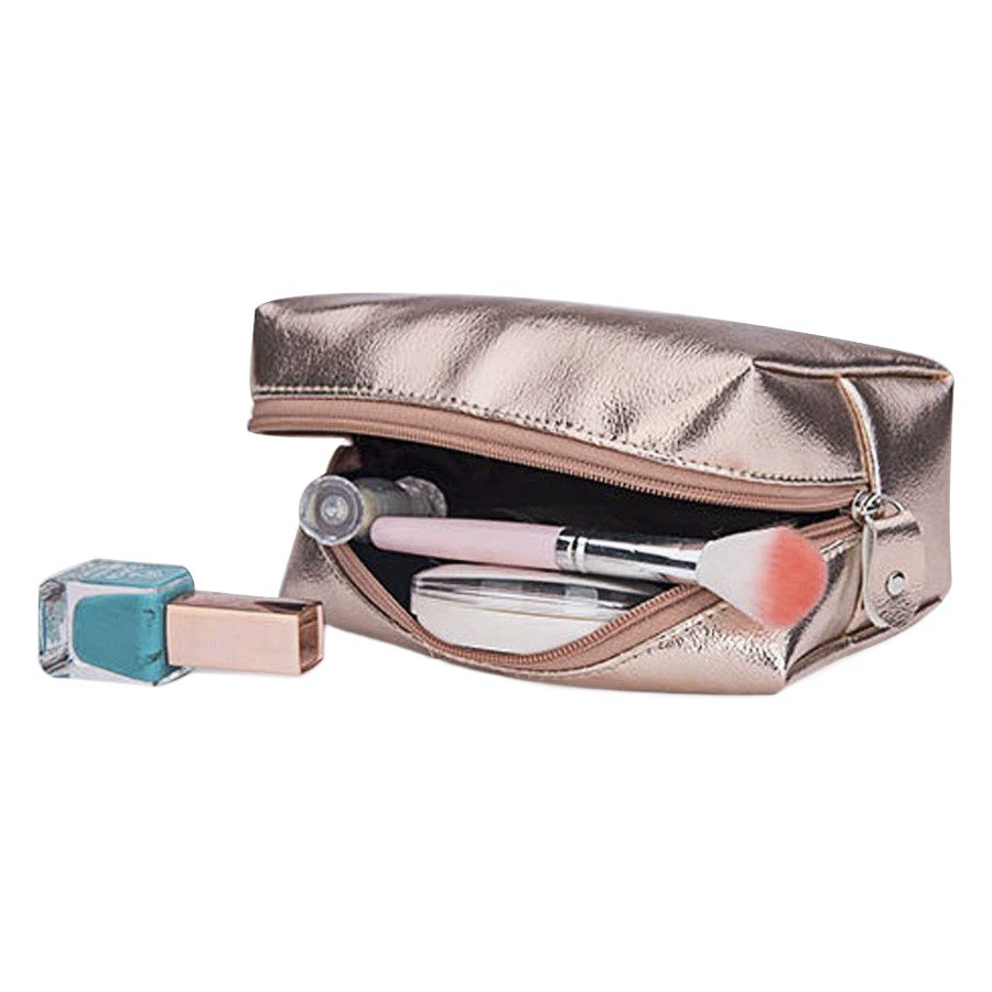 Корейская новая косметичка для девочек, мягкая водонепроницаемая косметичка для хранения, косметичка на молнии, ленивая косметичка