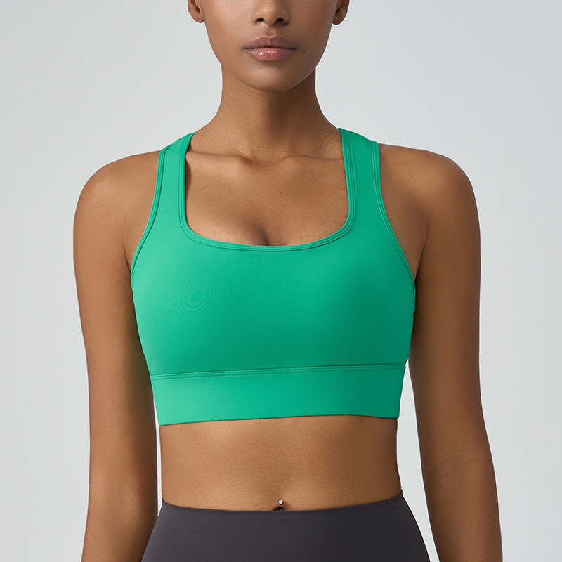 JOOMON ropa interior deportiva taza todo en uno estilo delgado colección de leche a prueba de golpes chaleco de fitness de alta resistencia para correr mujeres