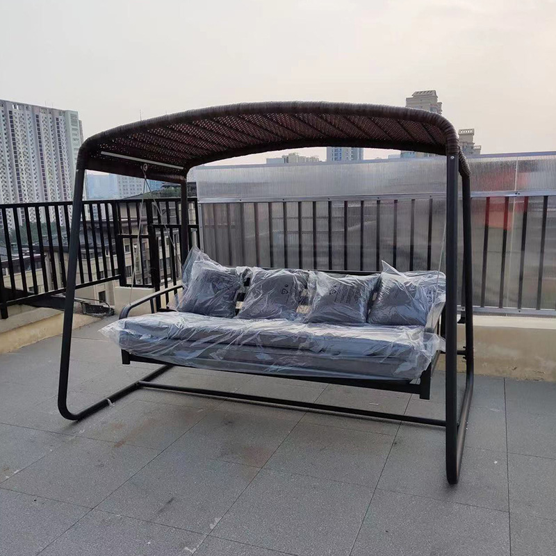Columpio al aire libre hamaca patio acostado cama balcón silla colgante jardín reclinable ocio Nordic Internet celebridad columpio