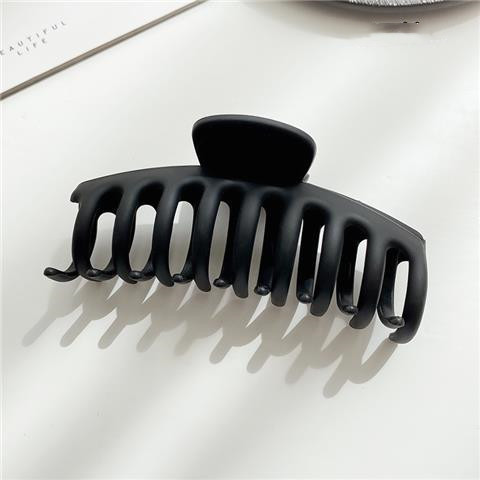 Casual Solid Color Plastic Plating Hair Claws 1 Piece display picture 2