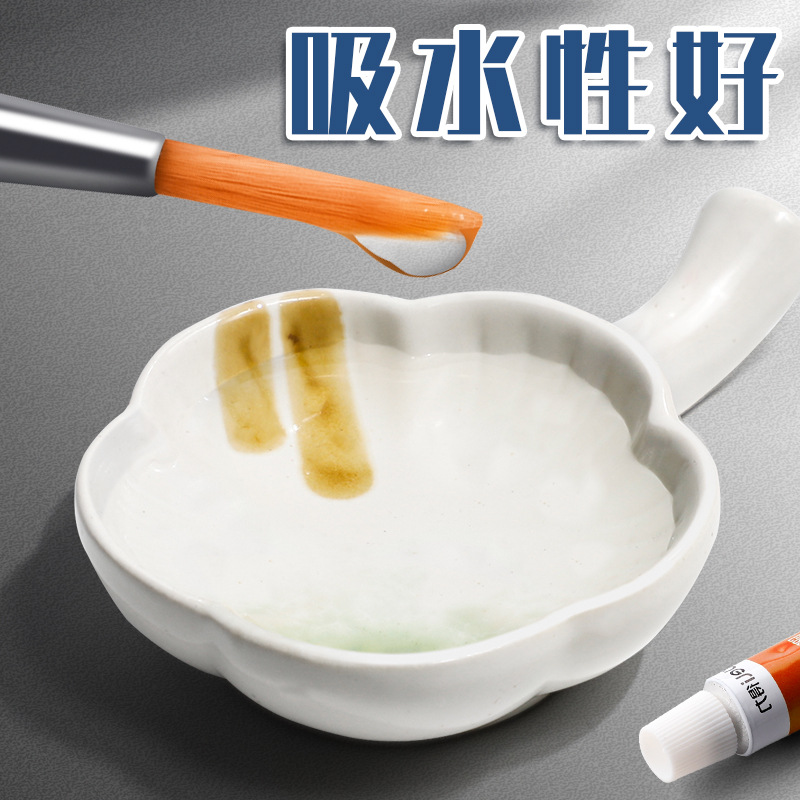 Juego de bolígrafos de gouache, bolígrafos de acuarela, pinceles de pintura al óleo acrílica, pinceles de dibujo, pinceles de pintura, pinceles de nailon, juego completo de pinceles