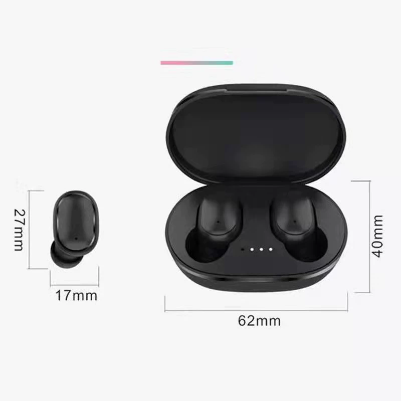 Wireless Earbuds (6S / E7), Bluetooth 5.0, ABS, 35mAh earbuds + 200mAh charging case