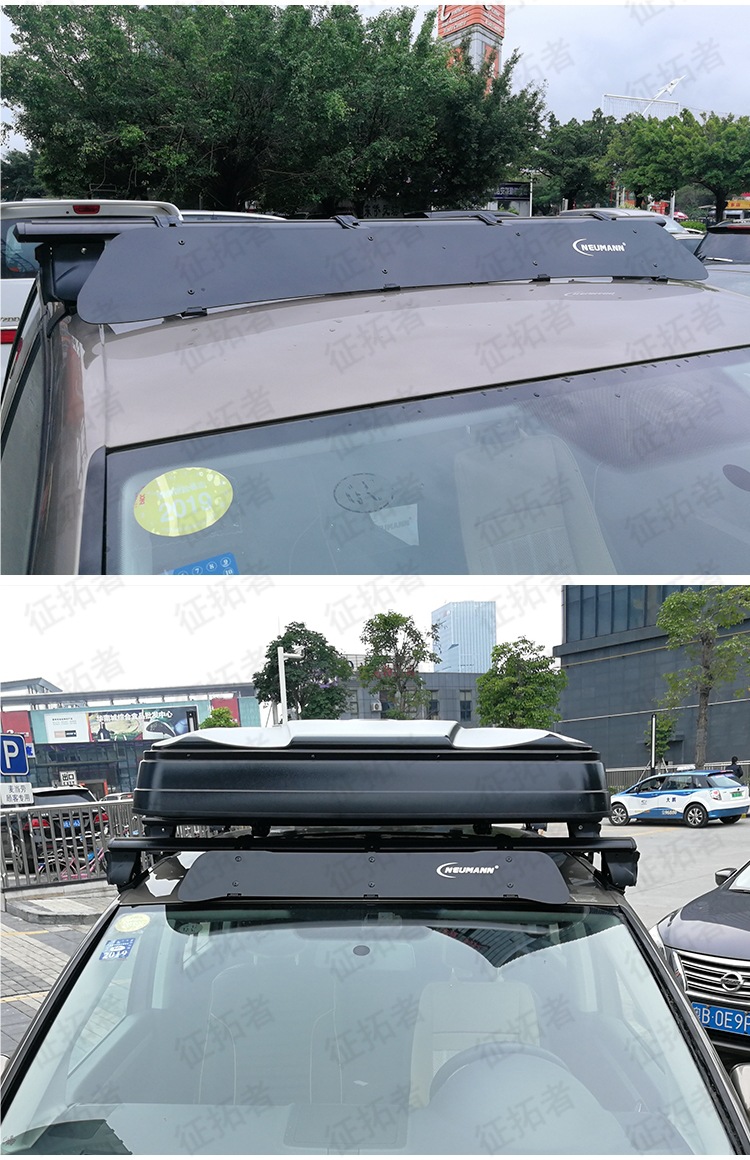 Roof Spoiler Car Deflector Car Luggage Rack Frame Roof Box Crossbar Windshield Roof Rack Universal