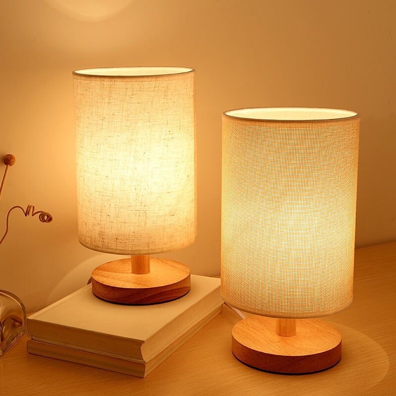 創意国風暖かい寝室のベッドの電気スタンド北欧の省エネ赤ちゃんの老人は夜の電気スタンドで電気スタンドを勉強します。|undefined